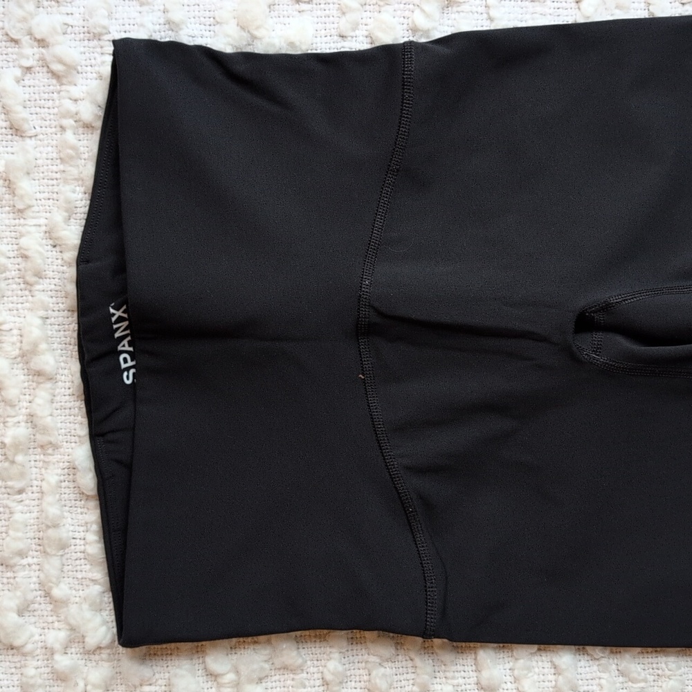 Spanx Shape Booty Boost Full Length Leggings Blac… - image 3